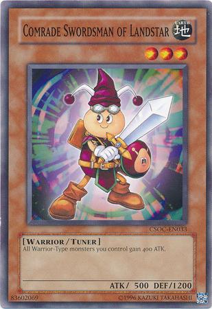 Comrade Swordsman of Landstar CSOC-EN033 YuGiOh Crossroads of Chaos