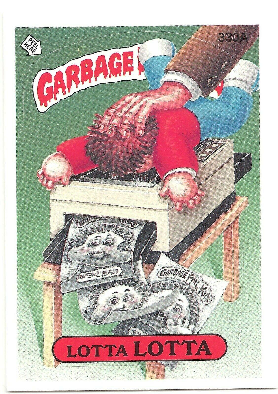 Lotta LOTTA #330A 1987 Garbage Pail Kids