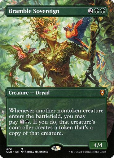 Bramble Sovereign #372 Magic Commander Legends: Battle for Baldur's Gate