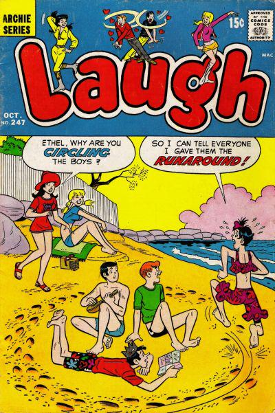 Laugh Comics #247 (1971) Comic Books Laugh Comics