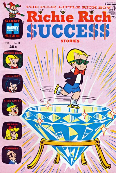 Richie Rich Success Stories #12 (1967) Comic Books Richie Rich Success Stories