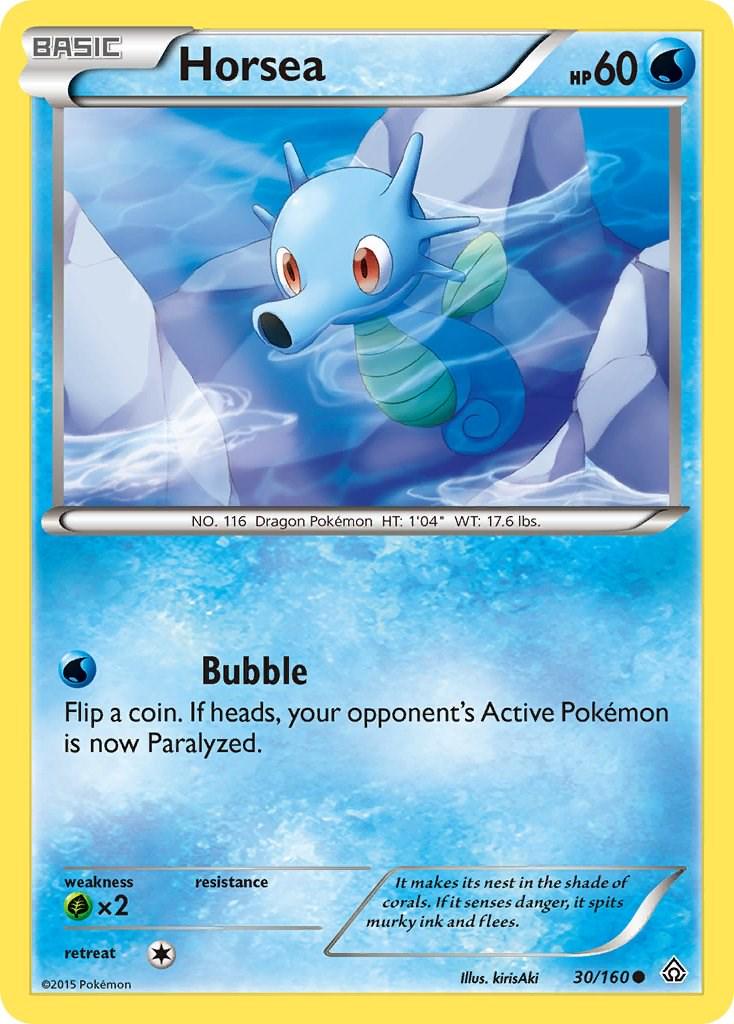 Horsea #30 Pokemon Primal Clash