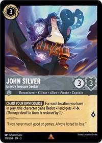John Silver - Greedy Treasure Seeker #176 Lorcana Into the Inklands