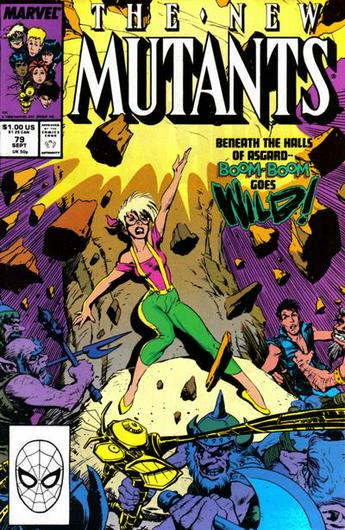 New Mutants #79 (1989) Cover Art