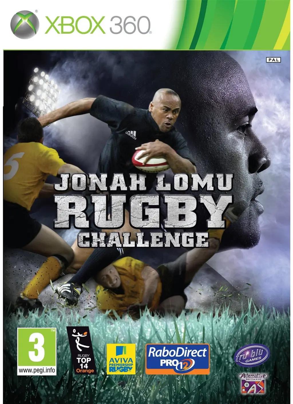 Jonah Lomu Rugby Challenge PAL Xbox 360