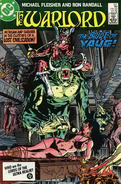 Warlord #107 (1986) Comic Books Warlord