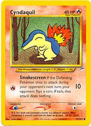 Cyndaquil #61 Pokemon Neo Destiny