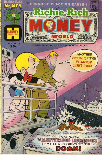 Richie Rich Money World #16 (1975) Comic Books Richie Rich Money World
