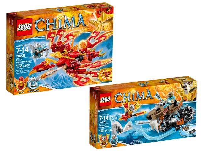 Strainor vs Flinx #5004460 LEGO Legends of Chima