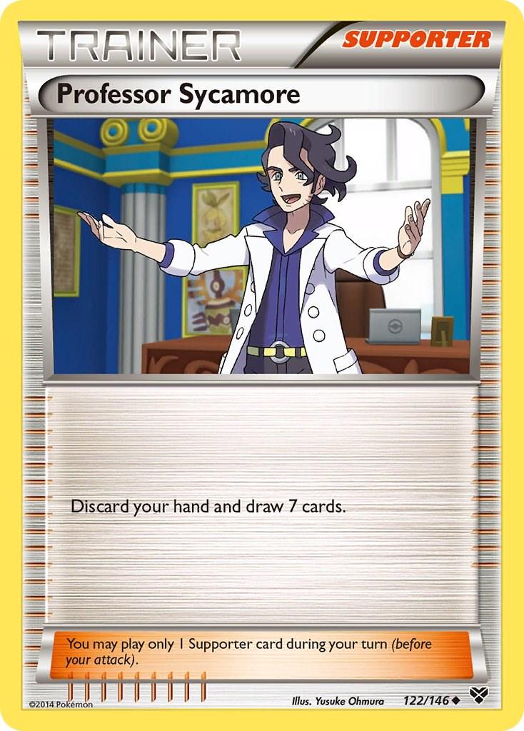 Professor Sycamore #122 Pokemon XY