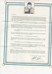 Letter From Mike (Canadian Version) French | Mike Tyson's Punch-Out NES