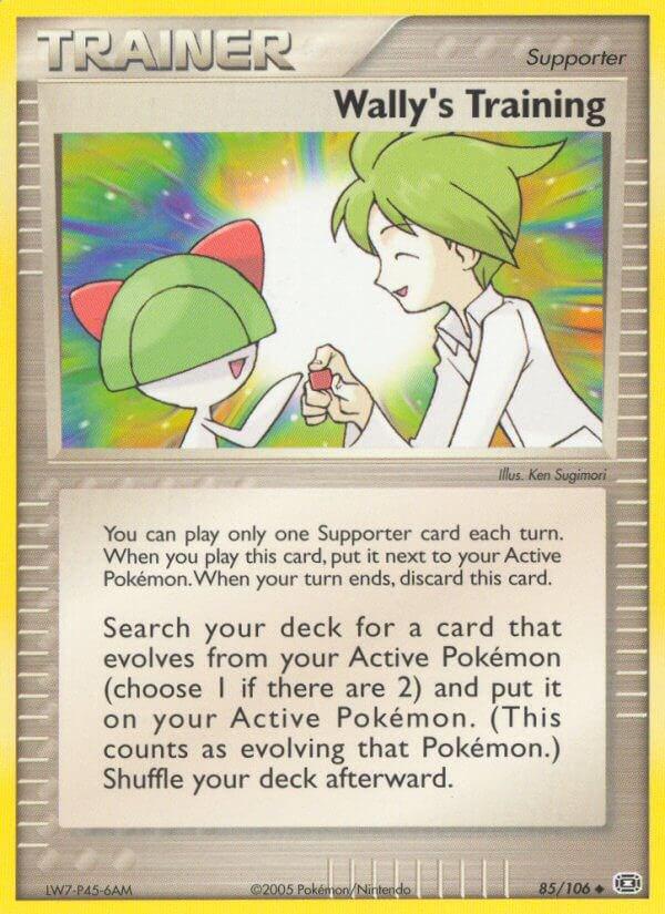 Wally's Training #85 Pokemon Emerald