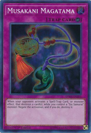 Musakani Magatama SPWA-EN055 YuGiOh Spirit Warriors