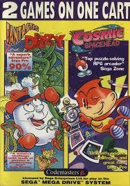 Fantastic Dizzy & Cosmic Spacehead PAL Sega Mega Drive