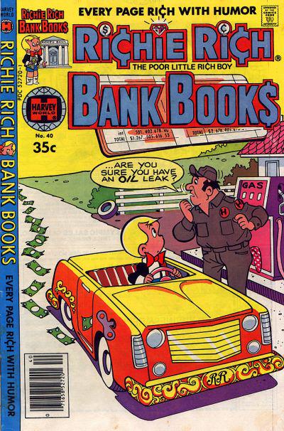 Richie Rich Bank Book #40 (1979) Comic Books Richie Rich Bank Book
