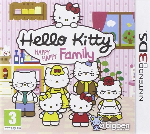 Hello Kitty Happy Happy Family PAL Nintendo 3DS