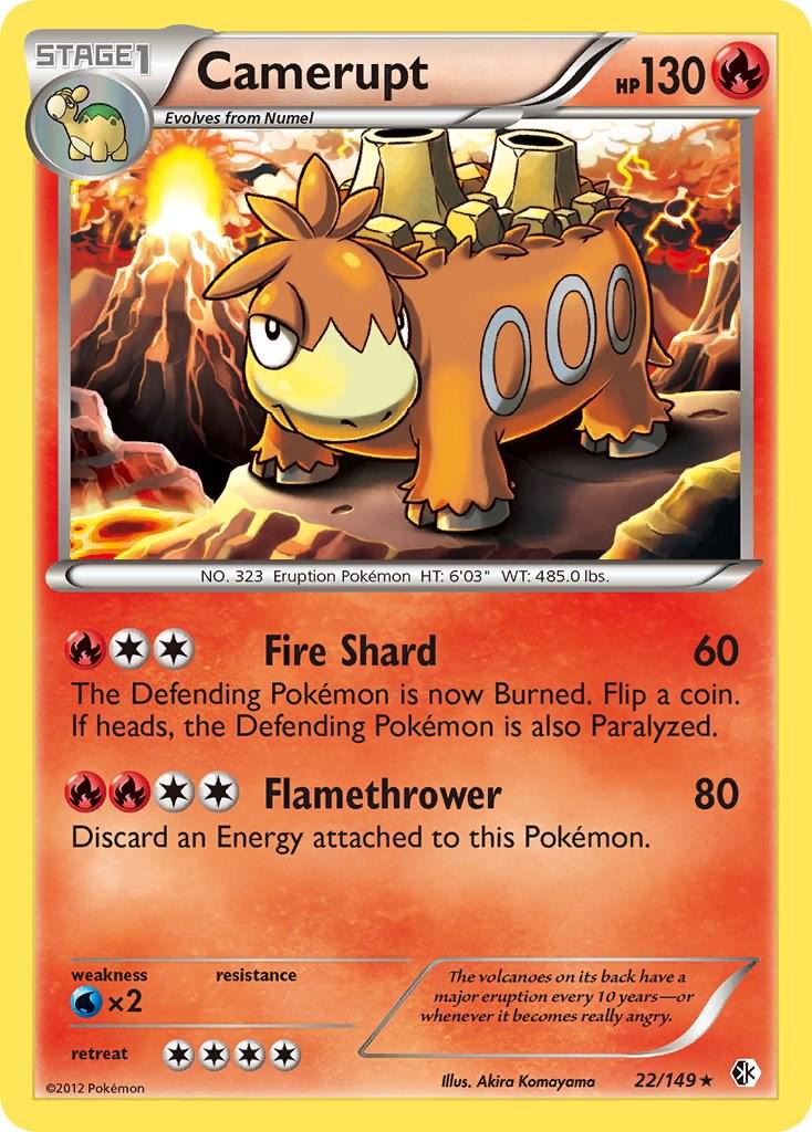 Camerupt #22 Pokemon Boundaries Crossed