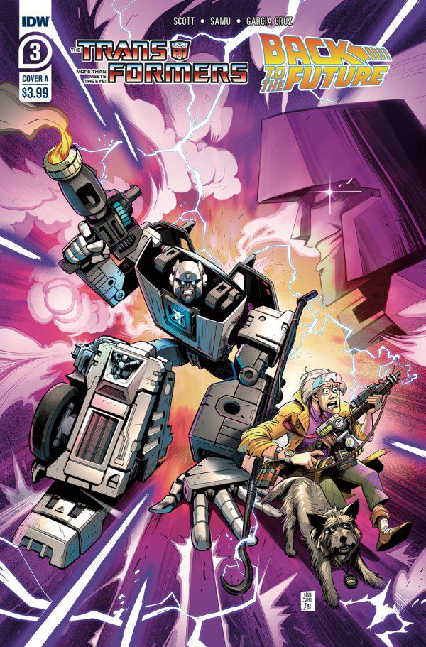 The Transformers / Back to the Future #3 (2021) Comic Books Transformers/Back to the Future