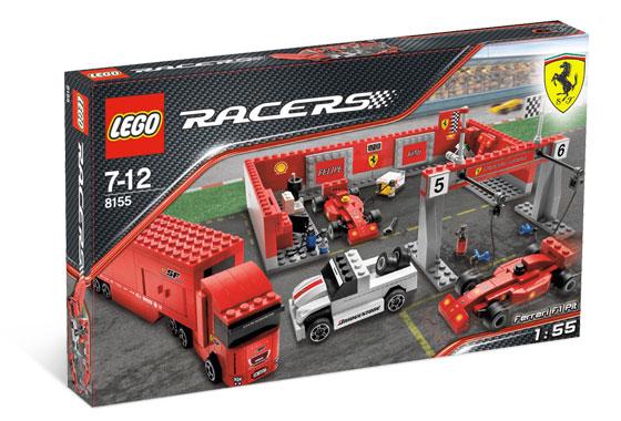 Ferrari F1 Pit #8155 LEGO Racers