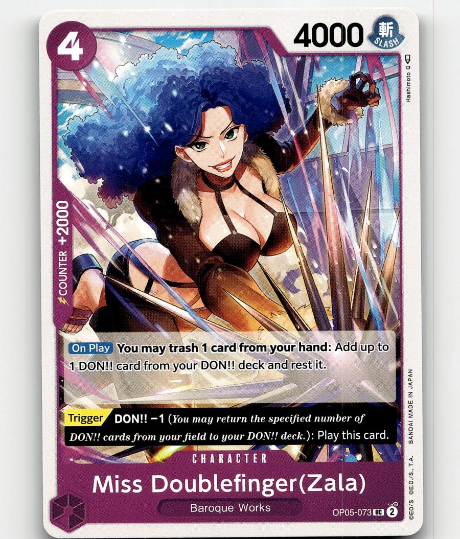 Miss Doublefinger Zala OP05-073 One Piece Awakening of the New Era