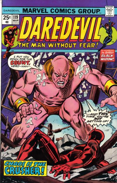 Daredevil #119 (1975) Comic Books Daredevil