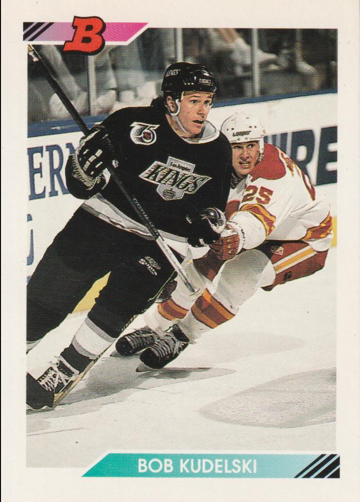 Bob Kudelski #12 Hockey Cards 1992 Bowman