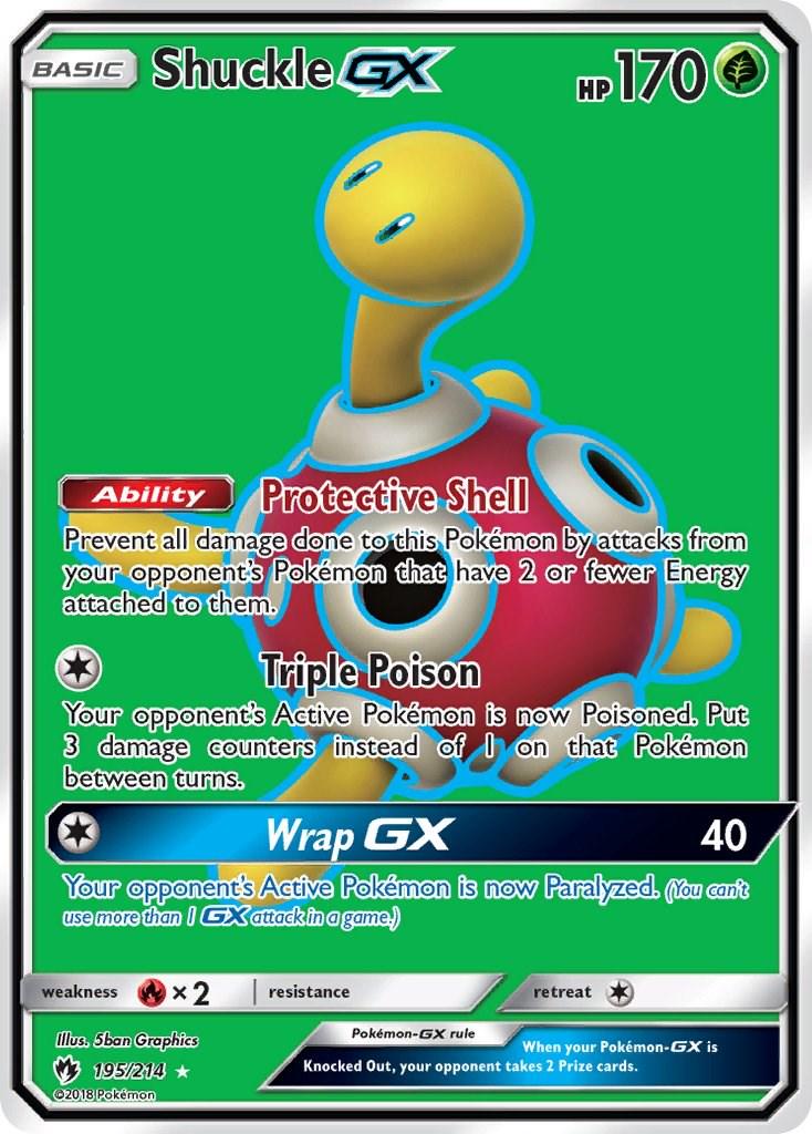 Shuckle GX #195 Pokemon Lost Thunder