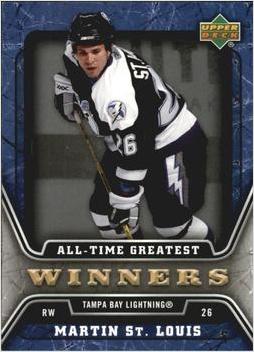 Martin St. Louis #ATG20 2006-07 Upper Deck Hockey All-Time Greatest