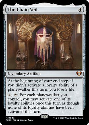 The Chain Veil #943 Magic Commander Masters