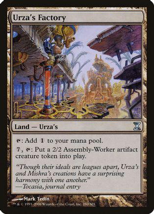 Urza's Factory Magic Time Spiral