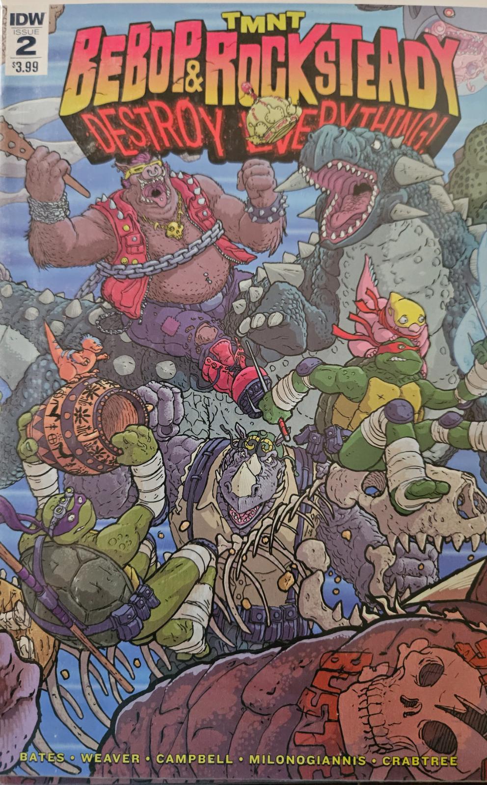 Teenage Mutant Ninja Turtles: Bebop & Rocksteady Destroy Everything #2 (2016) Comic Books Teenage Mutant Ninja Turtles: Bebop & Rocksteady Destroy Everything