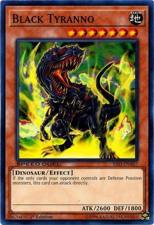 Black Tyranno SS03-ENA07 YuGiOh Speed Duel Starter Decks: Ultimate Predators