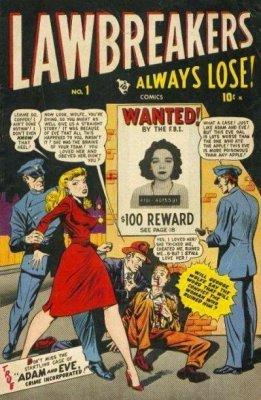 Lawbreakers Always Lose #1 (1948) Comic Books Lawbreakers Always Lose