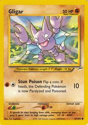 Gligar #67 Pokemon Neo Destiny