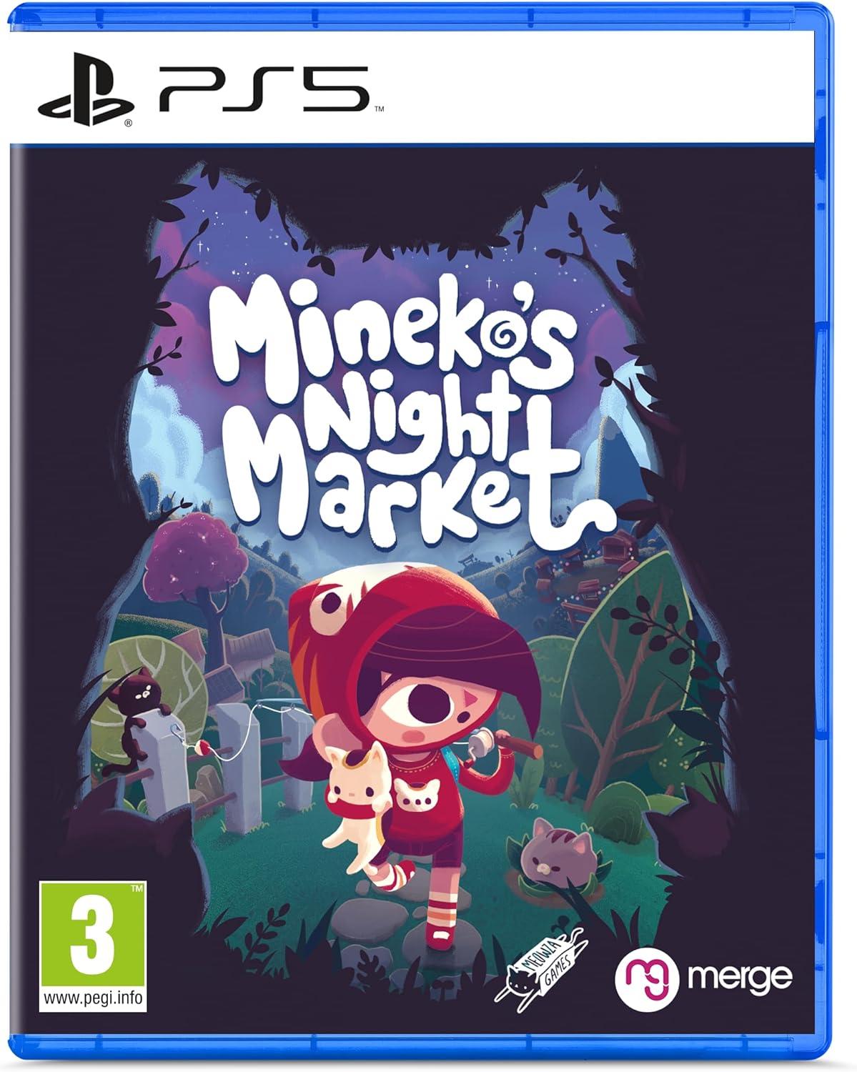 Carátula de Mineko's Night Market para PS5 (edición PAL España)
