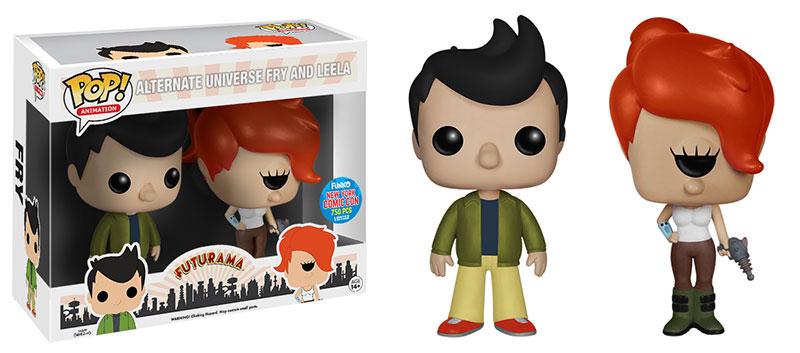 Alternate Universe Fry And Leela Funko POP Animation