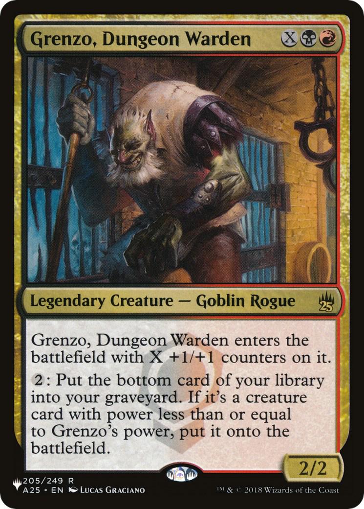 Grenzo, Dungeon Warden (Magic The List Reprints)