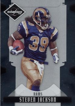 Steven Jackson #90 Football Cards 2008 Leaf Limited