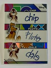 Chip / Pluto / Dale (Facsimile Auto)