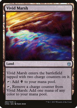 Vivid Marsh #282 Magic Commander Anthology