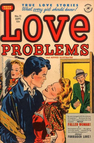 True Love Problems and Advice Illustrated #11 (1951) Comic Books True Love Problems and Advice Illustrated