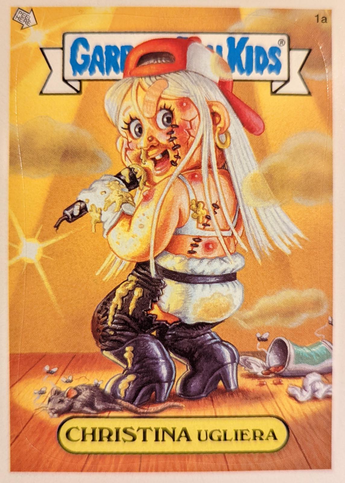 CHRISTINA Ugliera #1a 2004 Garbage Pail Kids