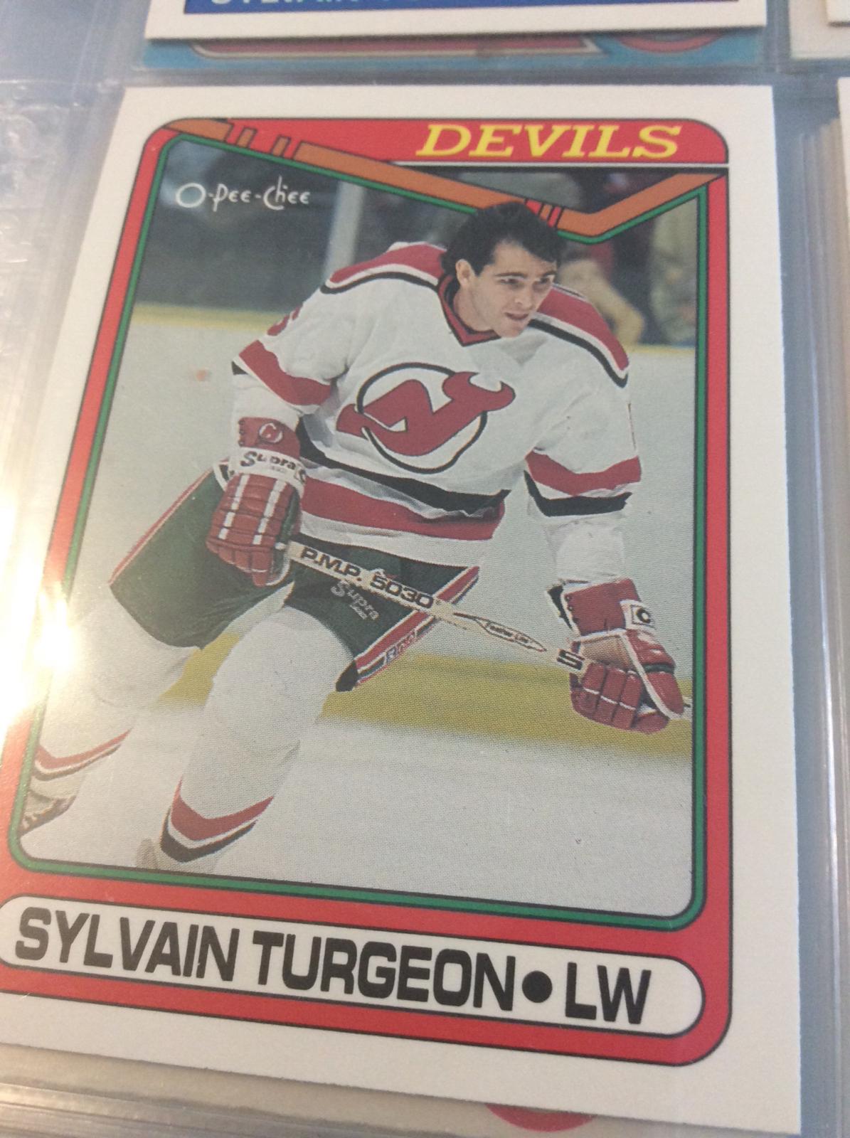 Sylvain Turgeon #73 Hockey Cards 1991 O-Pee-Chee