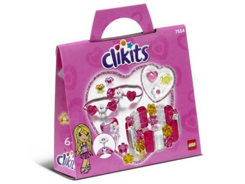 Pearly Pink Bracelet & Bands #7554 LEGO Clikits