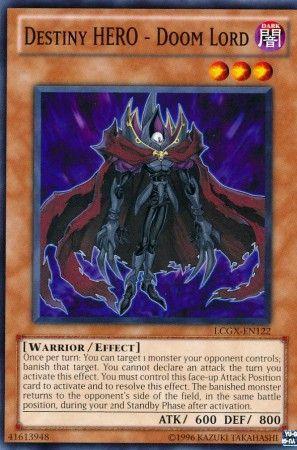 Destiny HERO - Doom Lord LCGX-EN122 YuGiOh Legendary Collection 2: The Duel Academy Years Mega Pack