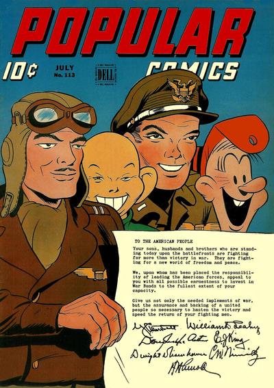 Popular Comics #113 (1945) Comic Books Popular Comics