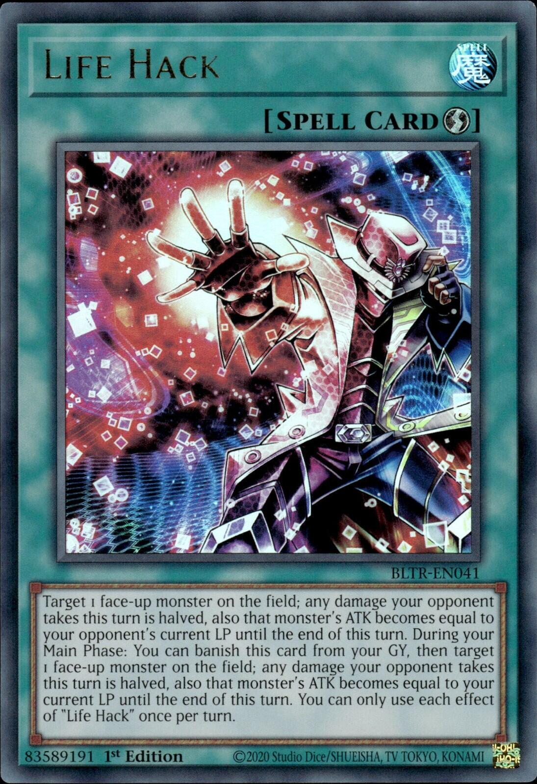 Life Hack BLTR-EN041 YuGiOh Battles of Legend: Terminal Revenge