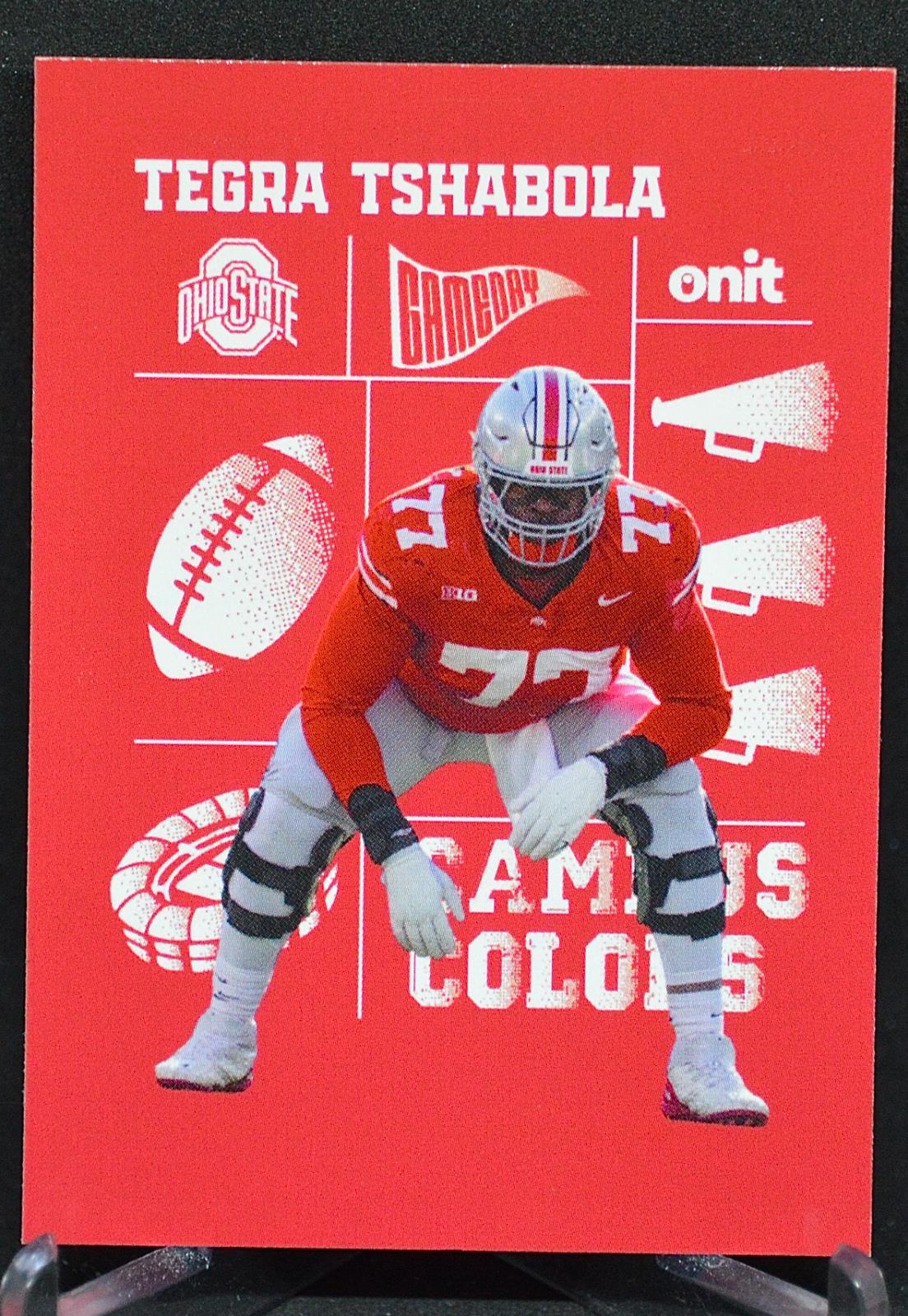 Tegra Tshabola #CC-20 2025 Onit Athlete Ohio State Buckeyes Campus Color Football