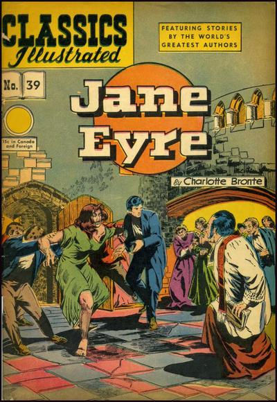 Jane Eyre #39 (1949) Comic Books Classics Illustrated