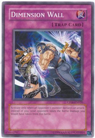 Dimension Wall CP06-EN020 YuGiOh Champion Pack: Game Six